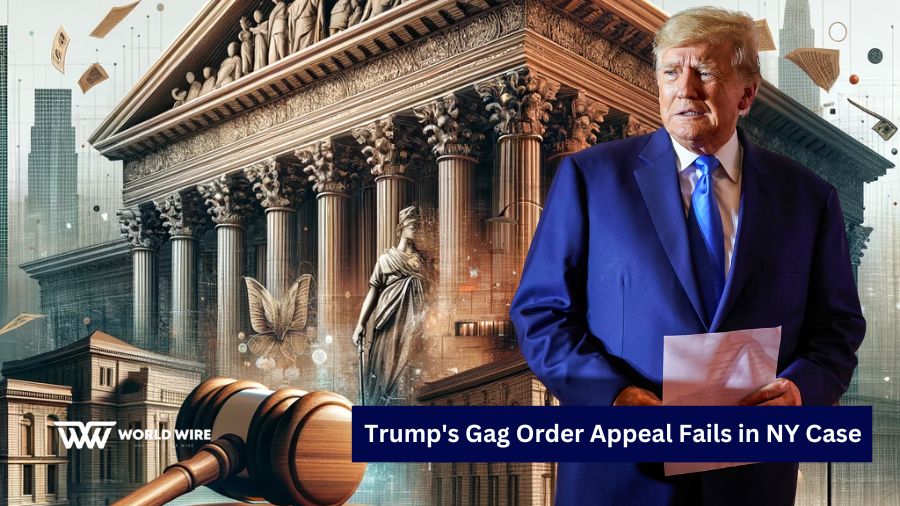 Trump's Gag Order Appeal Fails in NY Case