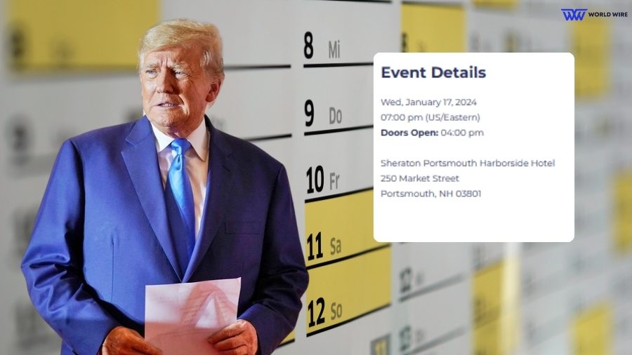 Donald Trump Portsmouth, NH Rally Schedule