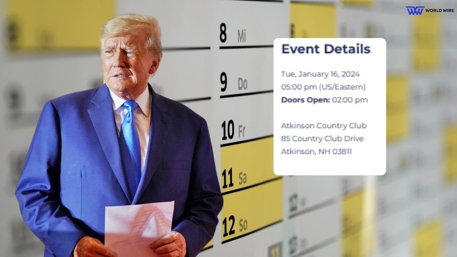 Trump Atkinson, New Hampshire Rally Schedule