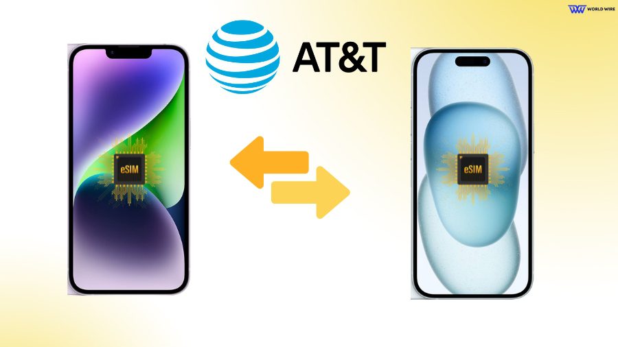 AT&T eSIM Transfer from one iPhone to another
