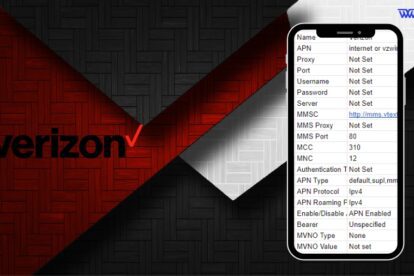 Verizon Wireless APN Settings 2024 - Android & iPhone