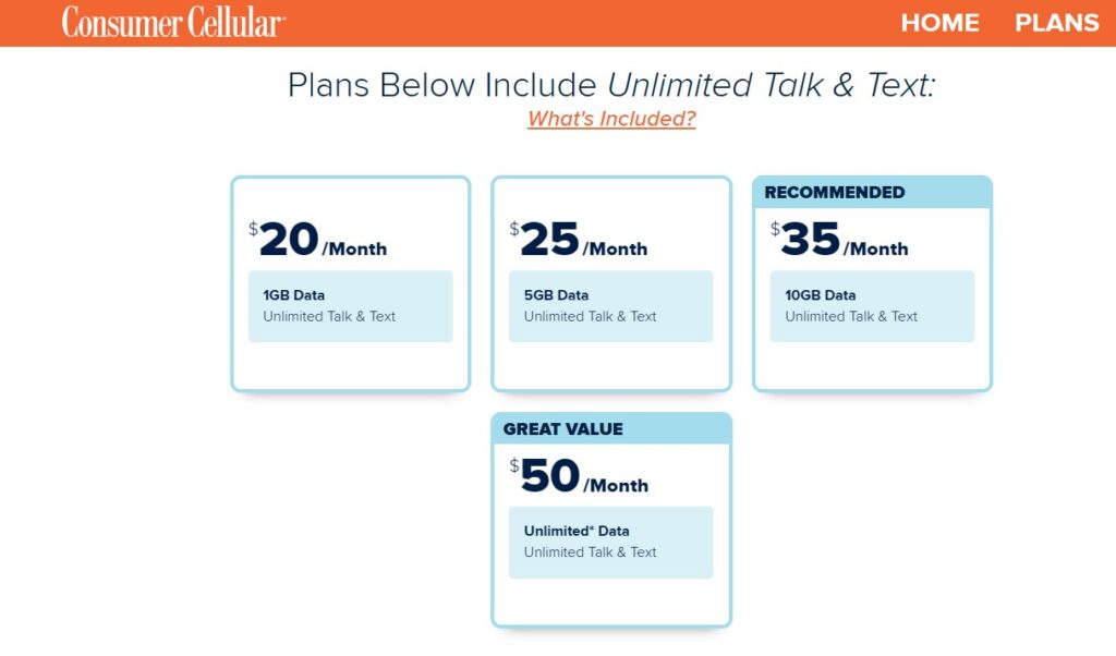Consumer Cellular Grid Consumer Cellular vs Mint Mobile: Which Carrier is Best?