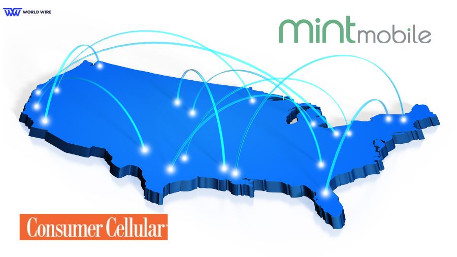 Consumer Cellular vs Mint Mobile Network Coverage