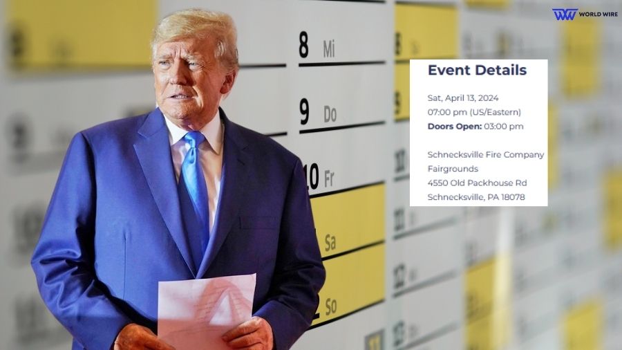 Donald Trump Schnecksville, Pennsylvania Rally Schedule