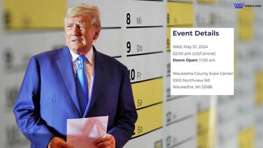 Donald Trump Waukesha, Wisconsin Rally Schedule