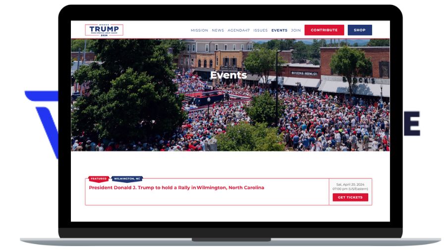 How To Book Ticket for Trump Wilmington North Carolina Rally