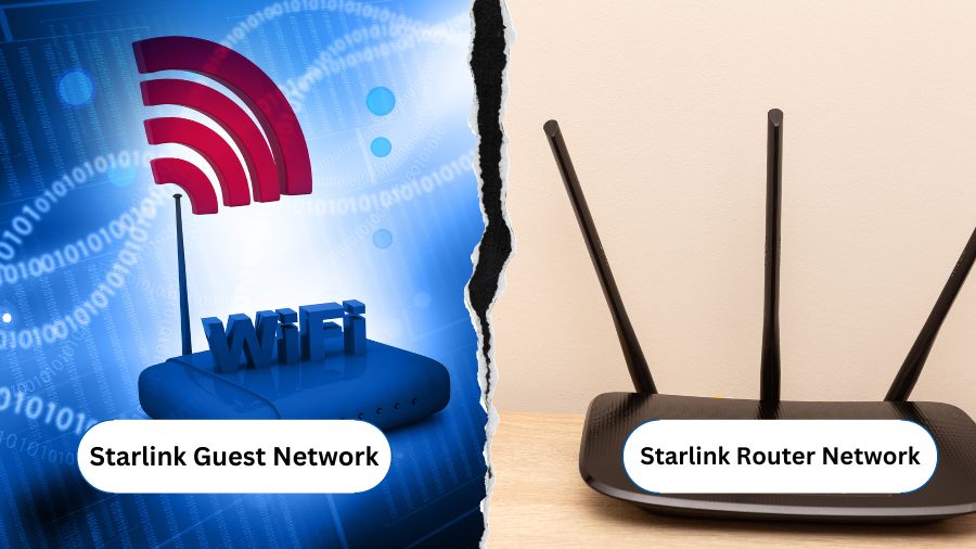 How Does Starlink Guest Network Differ From Starlink Router Network