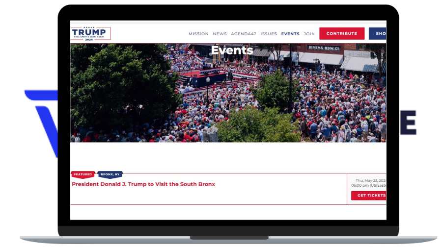 How To Book Ticket For Donald Trump South Bronx Rally